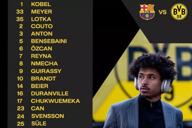 بارسلونا دورتموند لیگ اروپا