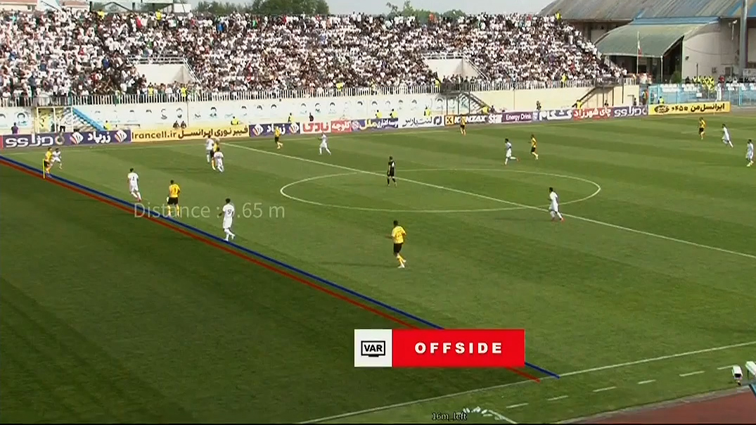 رد گل سپاهان به ملوان توسط VAR - تصویر شاخص