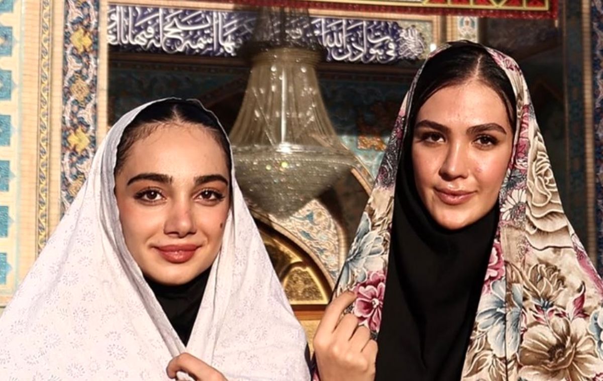تصاویر بازیکنان تیم ملی والیبال بانوان در امام زاده صالح - تصویر شاخص