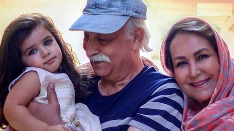 عکس خانوادگی دو عروس محمود پاک نیت اربابِ سریال پس از باران و نوه های شیرین تر از قندش+عکس