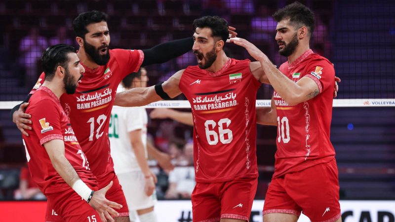 صعود سهپلهای ایران در رنکینگ جهانی والیبال