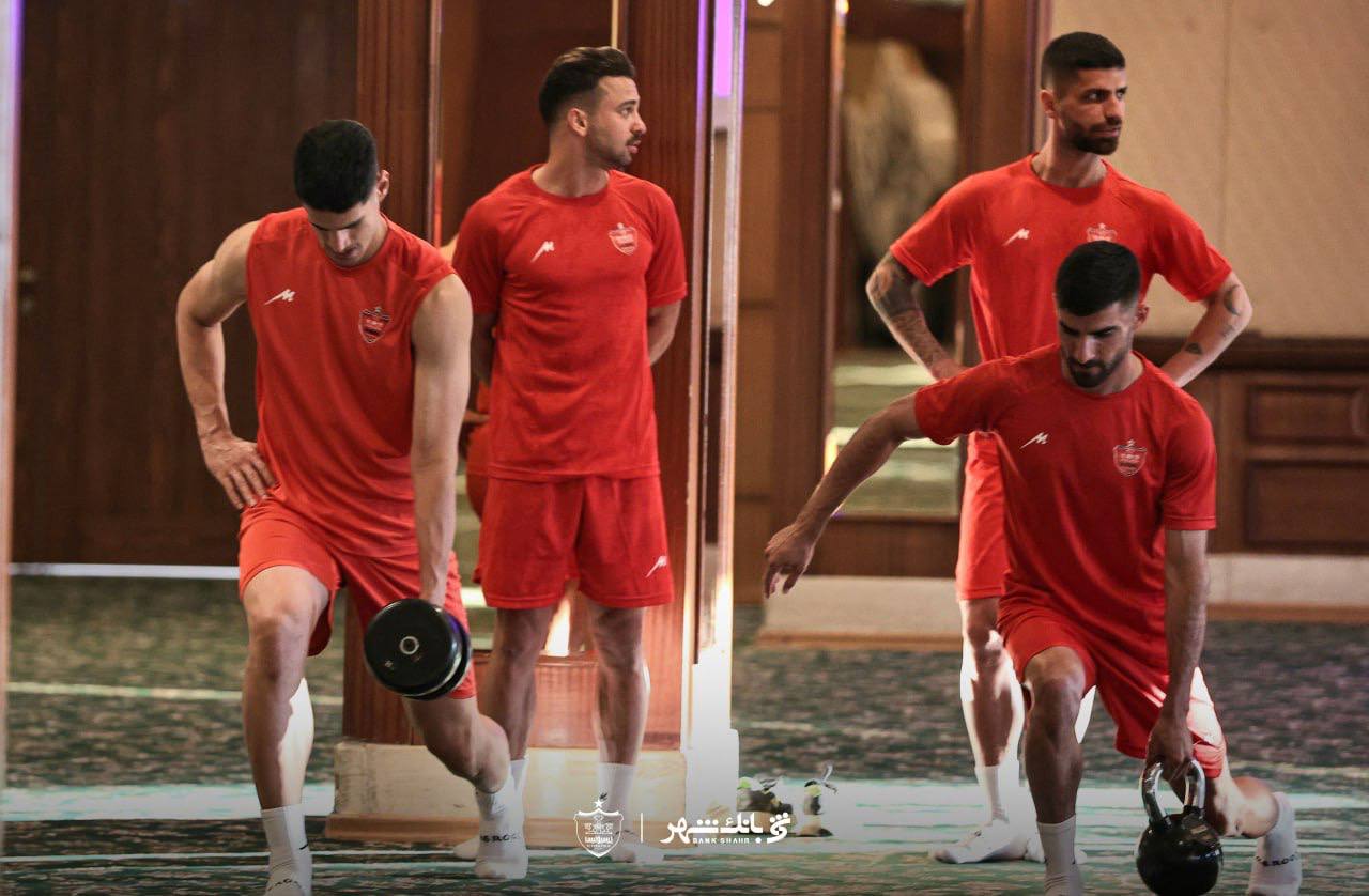 پیگیری بدنسازی سخت در اردو پرسپولیس - تصویر شاخص