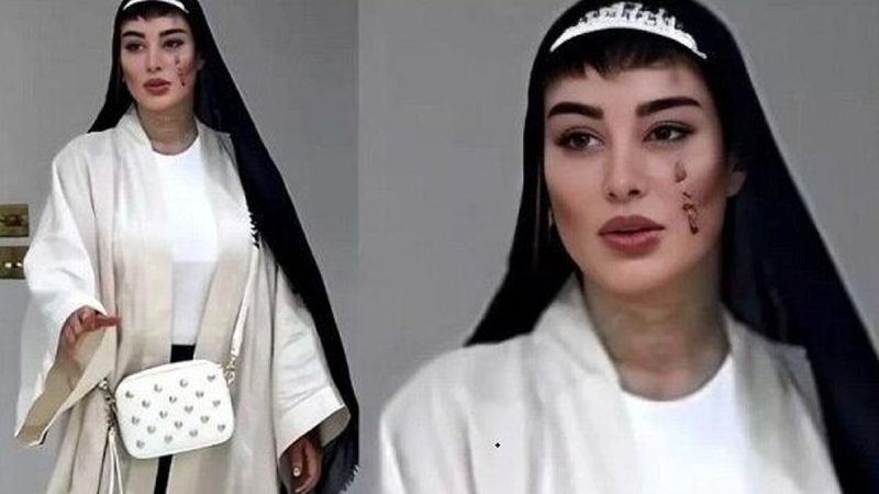 عکس؛ تغیرچهره سحر قریشی بعد از ازدواج با تتلو / خانم بازیگر با تتو یک آدم دیگری شده