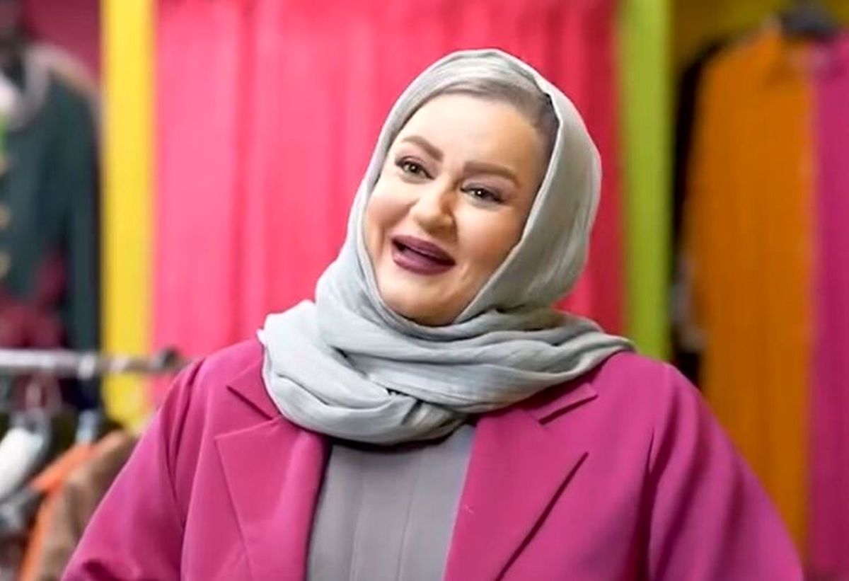فیلم| قیافه عجیب نعیمه نظام دوست حامد آهنگی را از خنده روده بر کرد - تصویر شاخص