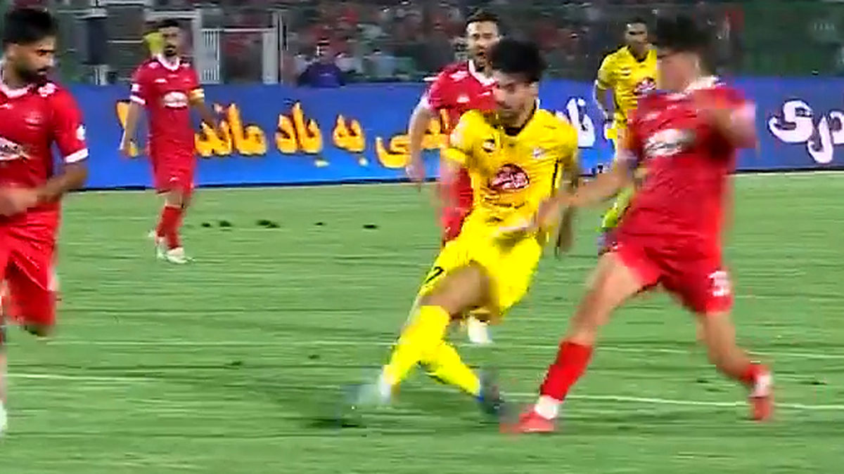 گل اول فجر به پرسپولیس (حسین شهابی) - تصویر شاخص