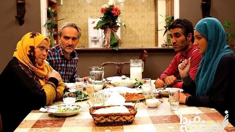 دورهمی بیژن بنفشهخواه و پژمان جمشیدی در یک مراسم خاص