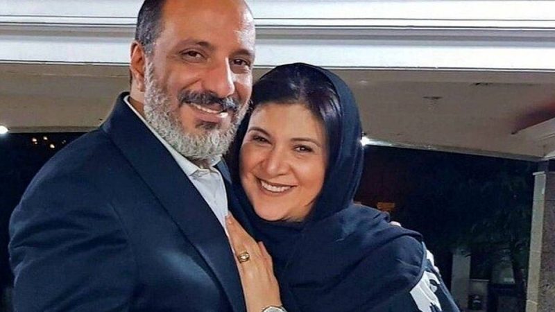 سفر در زمان؛ ژست عاشقانه «هما» سریال پایتخت 7 و همسرش