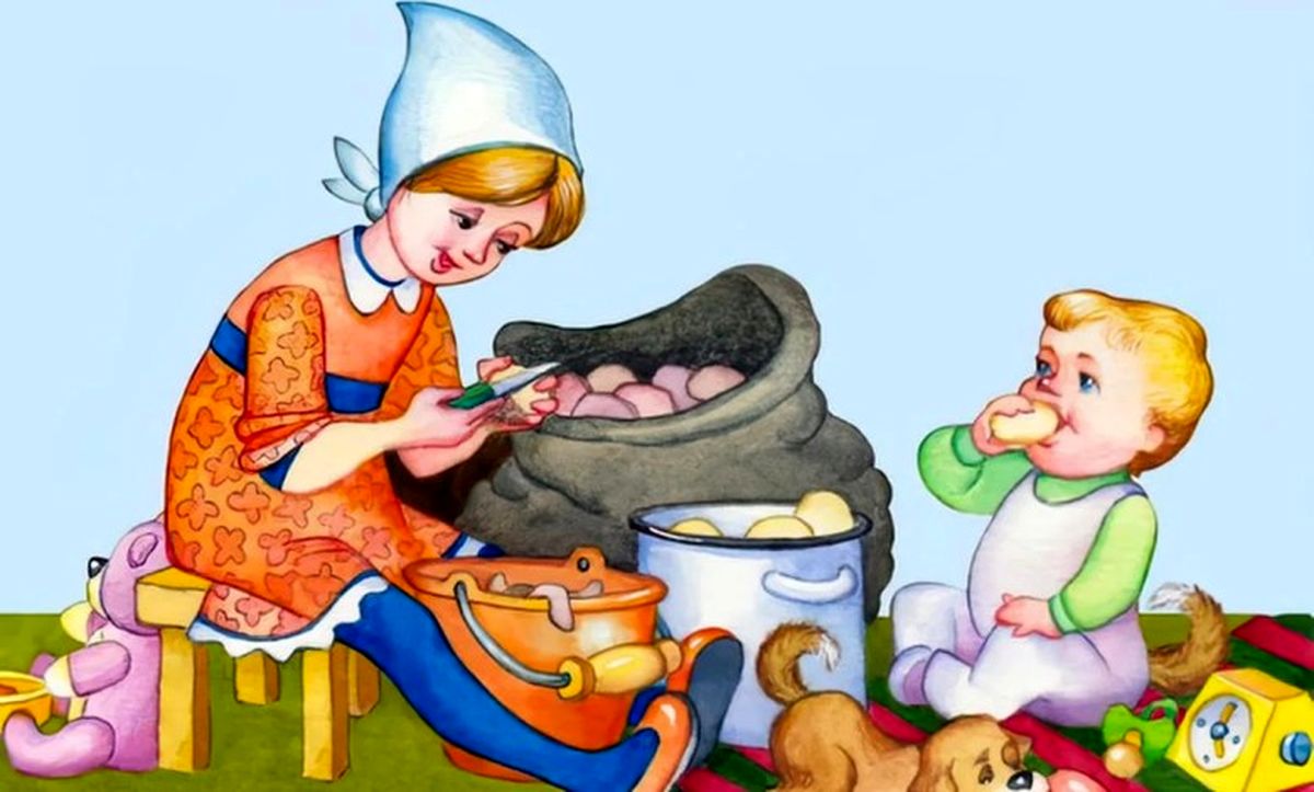 خطای تصویری زن در حال پوست کردن سیب زمینی را 6 ثانیه می توانید پیدا کنید؟ - تصویر شاخص