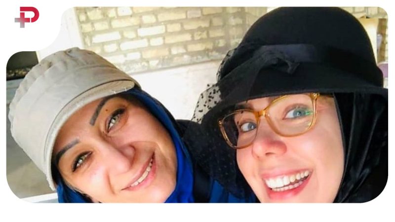 سفر در زمان ؛ قاب یادگاری «مومو و جواد جوادی» سریال بچهمهندس در یک مراسم