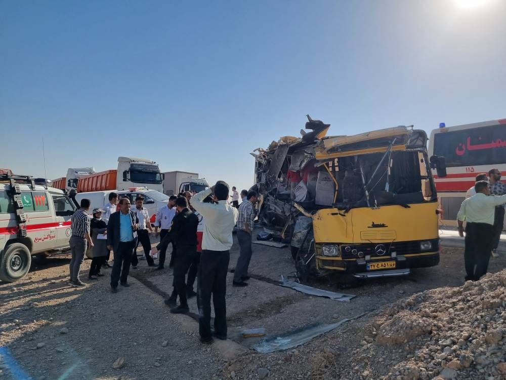 اسامی فوتی‌های حادثه اتوبوس حامل دانشجویان در سمنان را بشناسید - تصویر شاخص