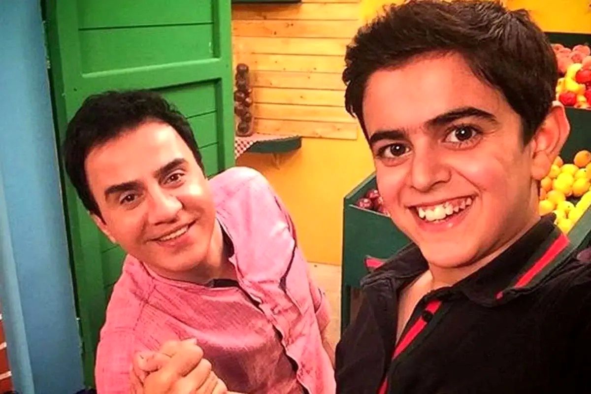 عکس/ عمو پورنگ و امیرمحمد بعد از ۲۴ سال ؛ امیر محمد پیر شد عموپورنگ همان ماند - تصویر شاخص