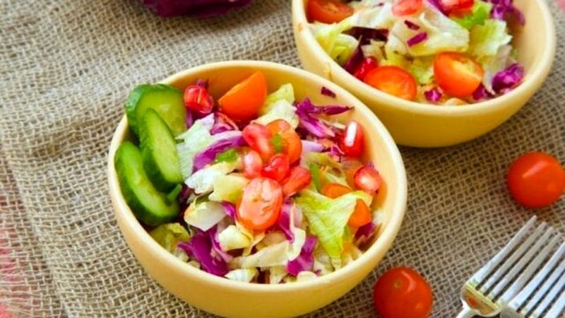 مصرف سالاد همراه غذا باعث سوءهاضمه میشود؟/ خانم ها بخوانند