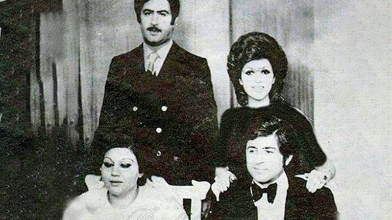 عکس ؛ سفر در زمان ؛ مادر و پدر ترک هایده و مهستی خوانندگان محبوب