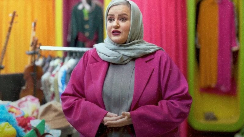 عکس| ظاهر متفاوت نعیمه نظامدوست در کنسرت حاجیلی؛ خانم بازیگر بلوند و لاغر شد