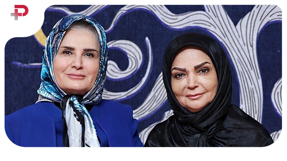نوستالژی دهه شصت روی فرش قرمز؛ حضور مشترک الهه رضایی و گیتی خامنه در مراسمی سینمایی - تصویر شاخص