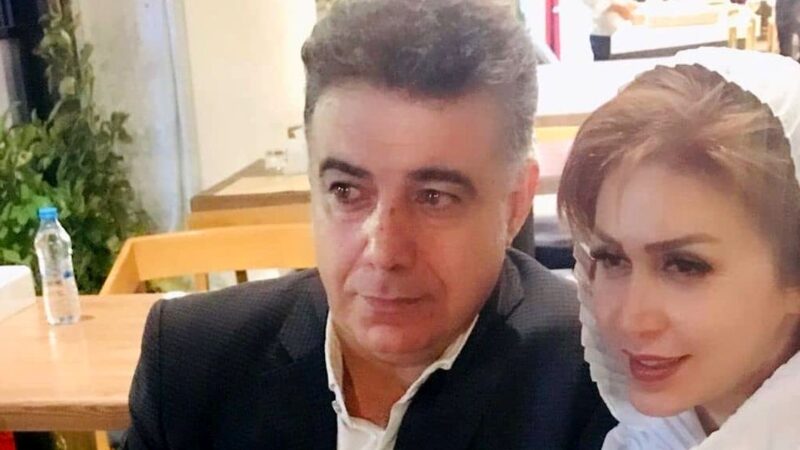 عکس عروسی حسن شکوهی و همسر دومش ساناز خانوم؛ چه بهم می آیند