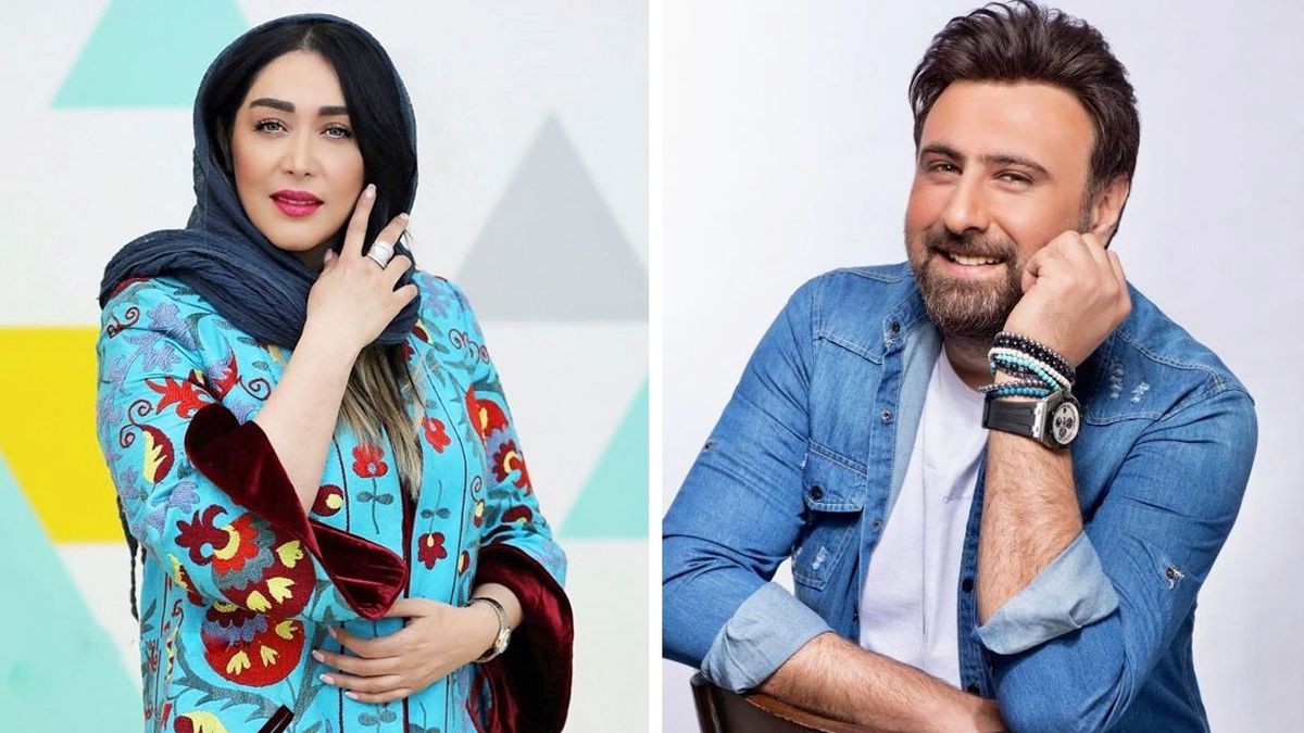 محمد علیزاده همسر بازیگرش سارا منجزی پور