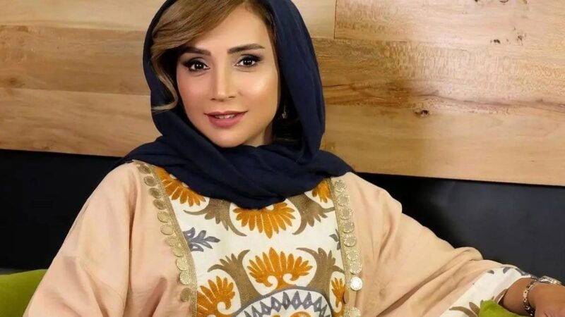 عکس| استایل درخشان شبنم قلیخانی با مانتوی مزونی سنتی