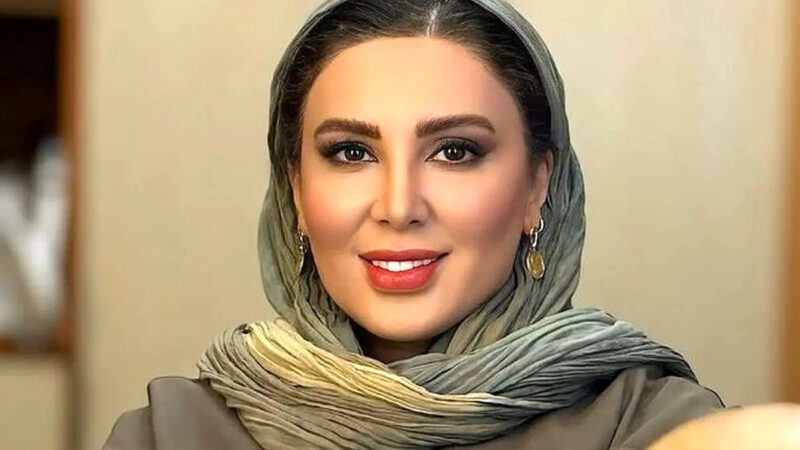 عکس خاص لیلا بلوکات در حرم امام رضا؛ لیلا بلوکات باحجاب شد