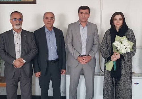 استایل فارغ‌التحصیلی بهنوش طباطبایی