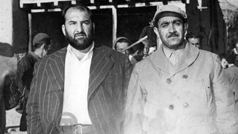 عکس| سفر در زمان؛ «شعبان بی مخ» در 46 سالگی در زورخانه جم تهران؛ سال 46