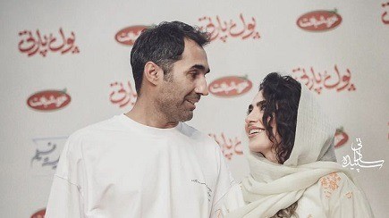 سمانه پاکدل با کلاهی به سبک زنان اشرافی مصر در مراسم عقدش