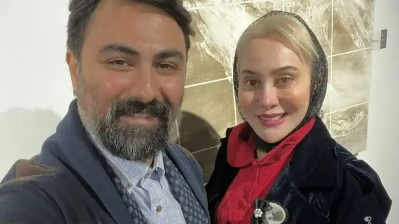 عکس| متن عاشقانه آرام جعفری برای همسرش به مناسبت روز جهانی مرد/ سنگ تمام برای بابک انصاری