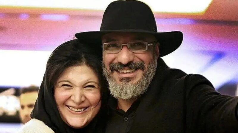 عشق پاک و از ته دل همای پایتخت به همسر واقعیش؛ قابی عاشقانه از زوج محبوب سینما