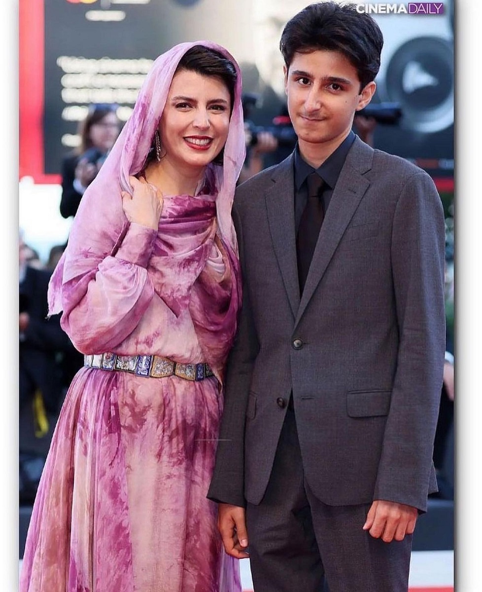  لیلا حاتمی و پسرش مانی مصفا 1