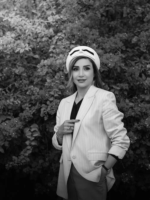 کت سفید شبنم قلیخانی