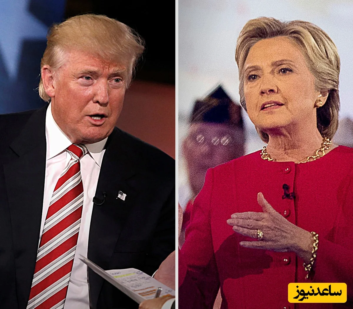 ترامپ با لحنی تند هیلاری کلینتون را تحقیر کرد: «دل‌ام نمی‌خواهد با او زیر یک سقف باشم!» - تصویر شاخص