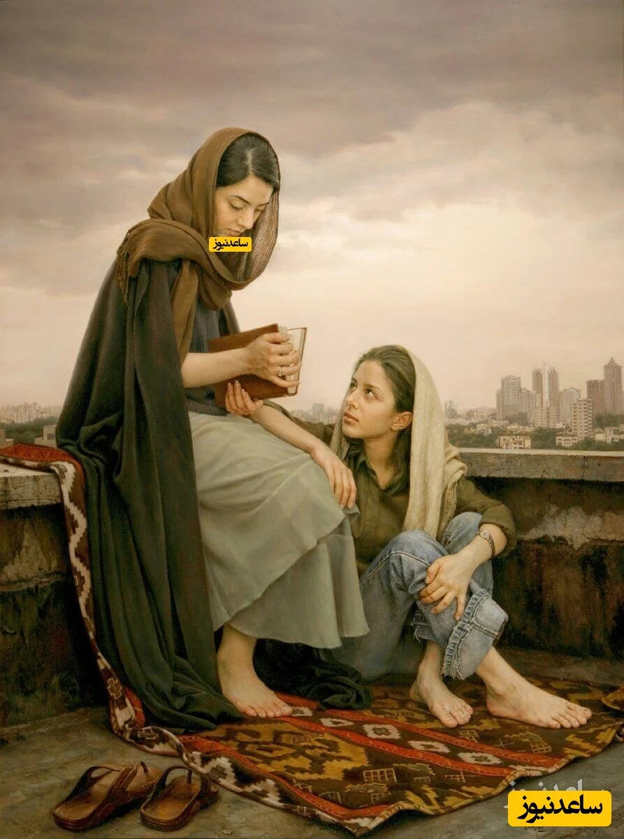 نقاشی فال حافظ