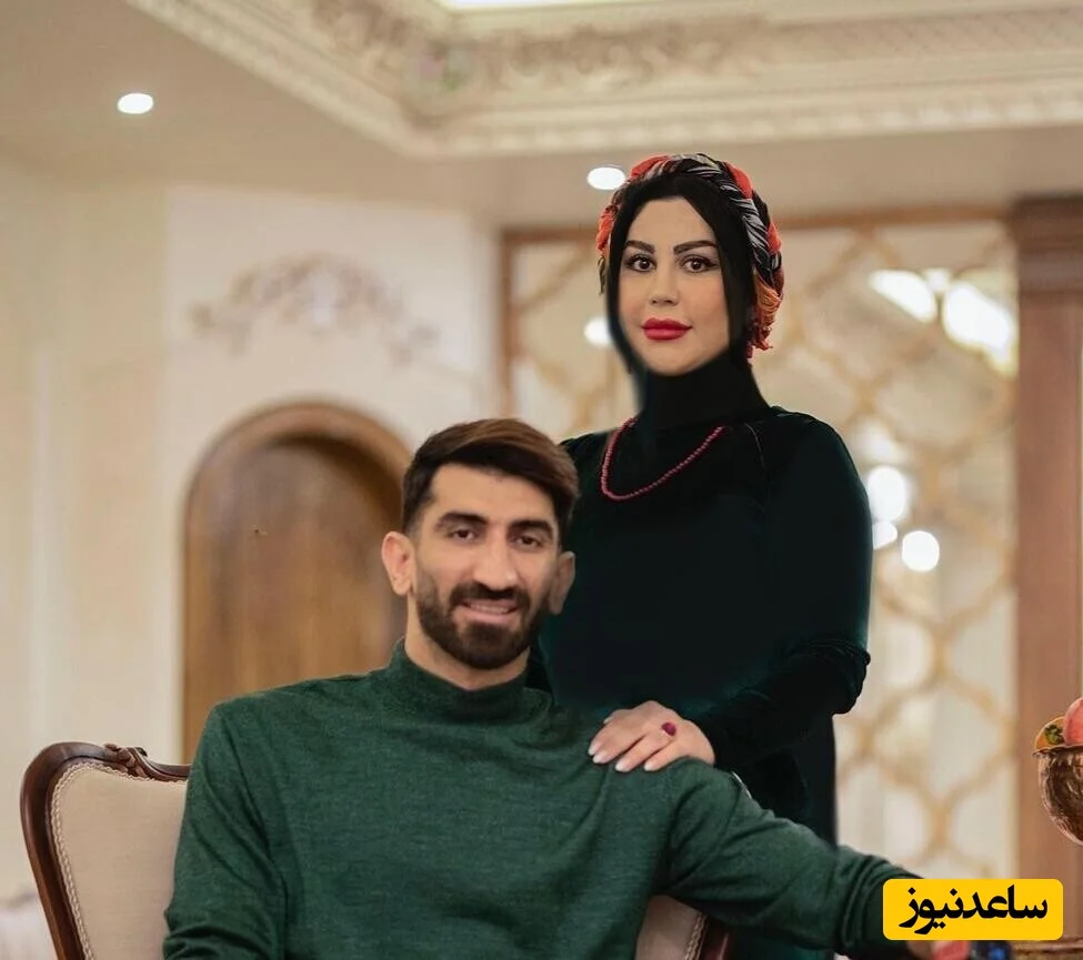 اکرم بانو با دیوان حافظ و انار در دست، تبریک یلدایی متفاوت همسر علیرضا بیرانوند را منتشر کرد! - تصویر شاخص
