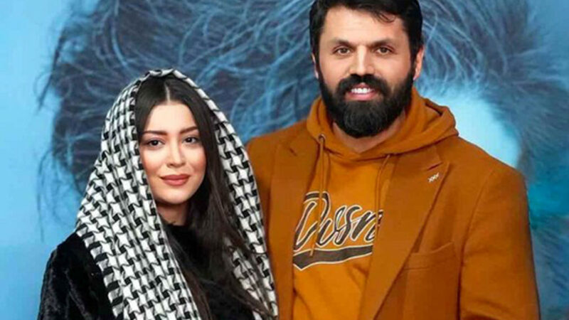 عکس| استایل جذاب ساغر استاد شریف ؛ لباس متفاوت و خاص همسر امید معلم در جشن حافظ همه را شوکه کرد