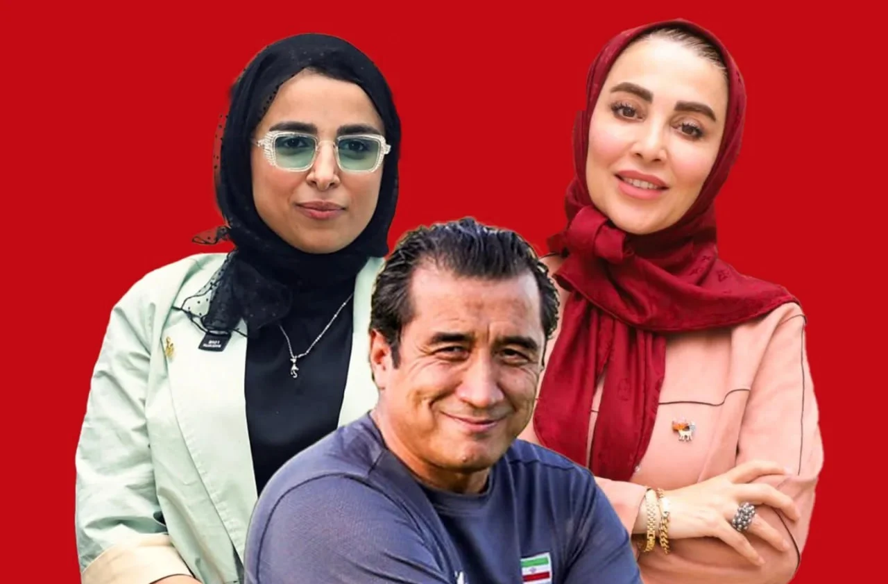 خداداد عزیزی، زینب موسوی و ژیلا صادقی