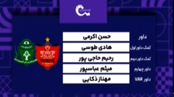 پرسپولیس – آلومینیوم اراک (کارشناسی داوری) - تصویر شاخص
