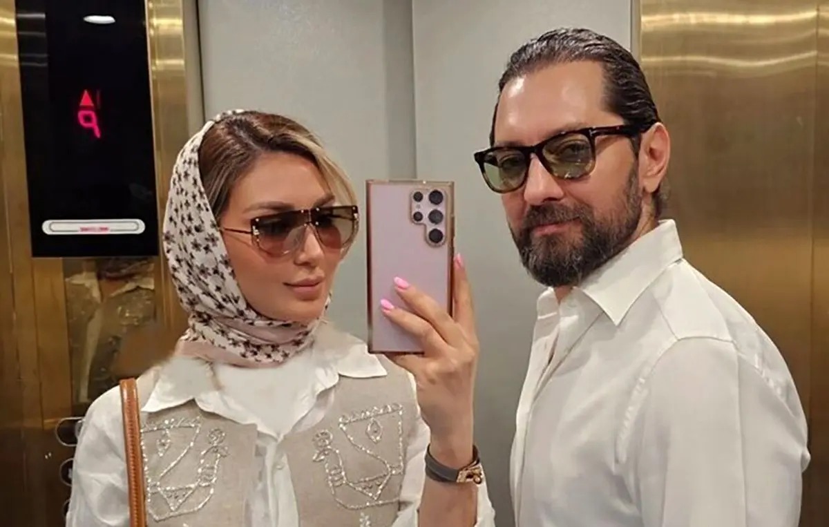تفریح لاکچری مینا مختاری با عاقد مراسم عقدش؛ همسر مدل و بلاگر بهرام رادان چقدر زیبا شده - تصویر شاخص