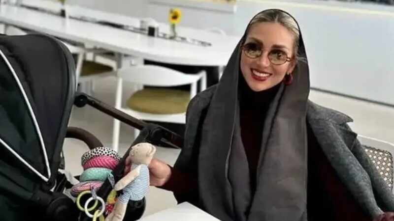 مینا مختاری، همسر بهرام رادان، با سرویس چایخوری خاص و شیکش همه را شگفتزده کرد!