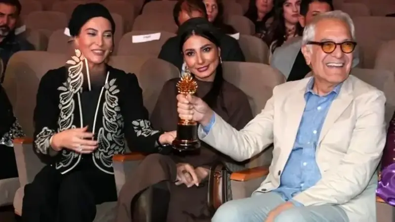 عکس| حضور درخشان ایرانیها در جشنواره سلیمانیه عراق؛ سمیرا حسن پور با استایل جذابش برنده جایزه ویژه هیئت داوران شد!