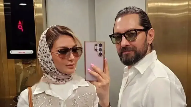 تیپ اولدمانی و مینیمال مینا مختاری؛ همسر بهرام رادان هر روز جذابتر میدرخشه!
