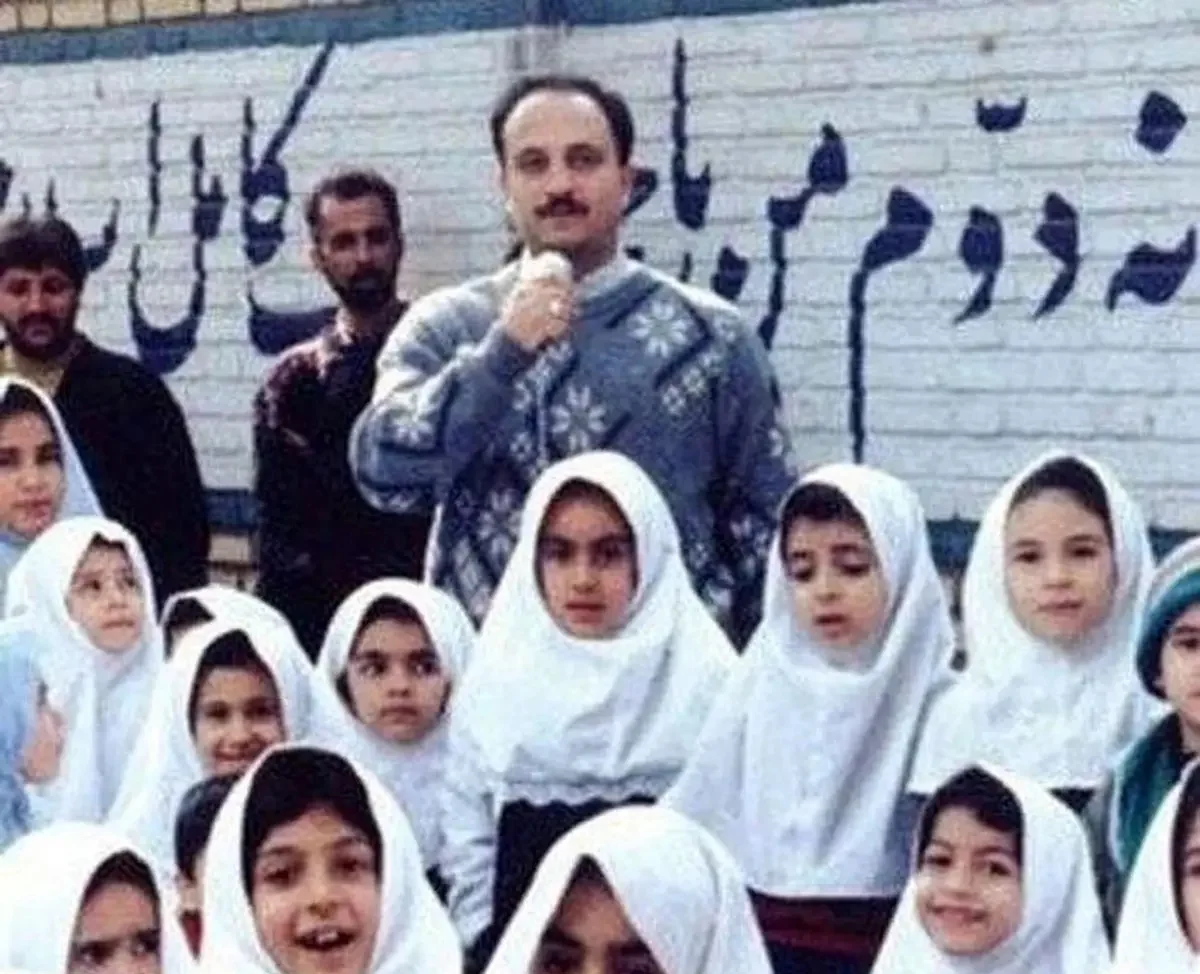 مسعود روشن پژوه در جوانی