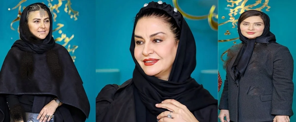 مقایسه تیپ و استایل اصیل مشکی بازیگران ایرانی؛ از مریلا زارعی و غزل شاکری تا آناهیتا افشار - تصویر شاخص