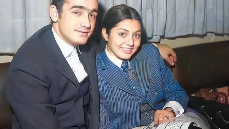 عکسی نادر و تاریخی از عروسی گوگوش که دوباره قلبها را تسخیر کرد