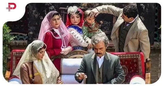 عکس| دکوراسیون قاجاری منزل در سریال بامداد خمار قسمت 1 - تصویر شاخص