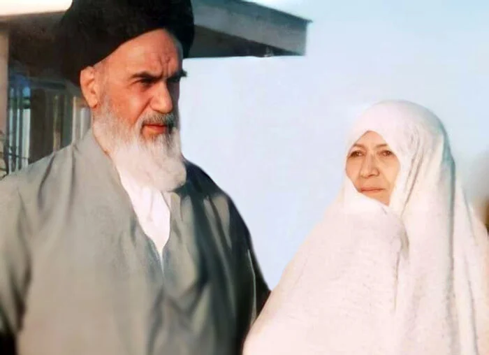 عکس همسر امام خمینی 