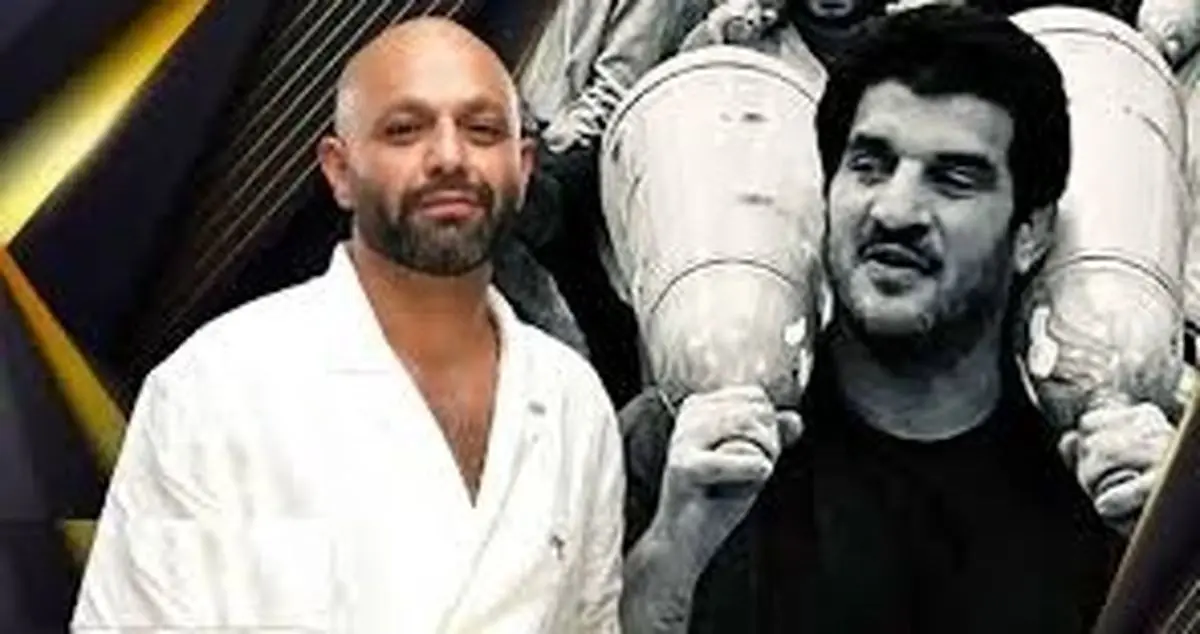 سنگ تمام صابر ابر برای جهان پهلوان رسول خادم - تصویر شاخص