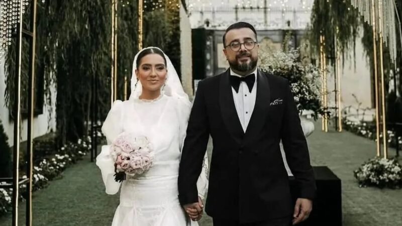 مونا کرمی و دورهمی با خانواده شوهرش؛ عروس خانم هنرنمایی کرده