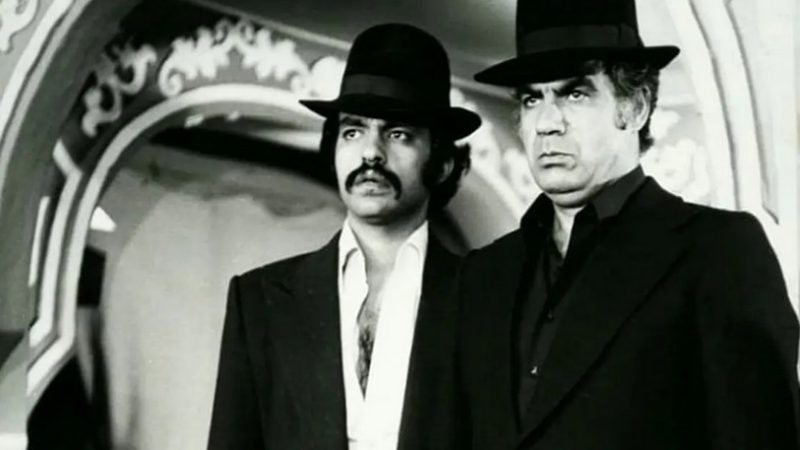 عکس| سفر به گذشته ؛ تصویر نادر ایرج نوذری و پوری بنایی در هفتمین سالگرد ناصر ملک‌مطیعی