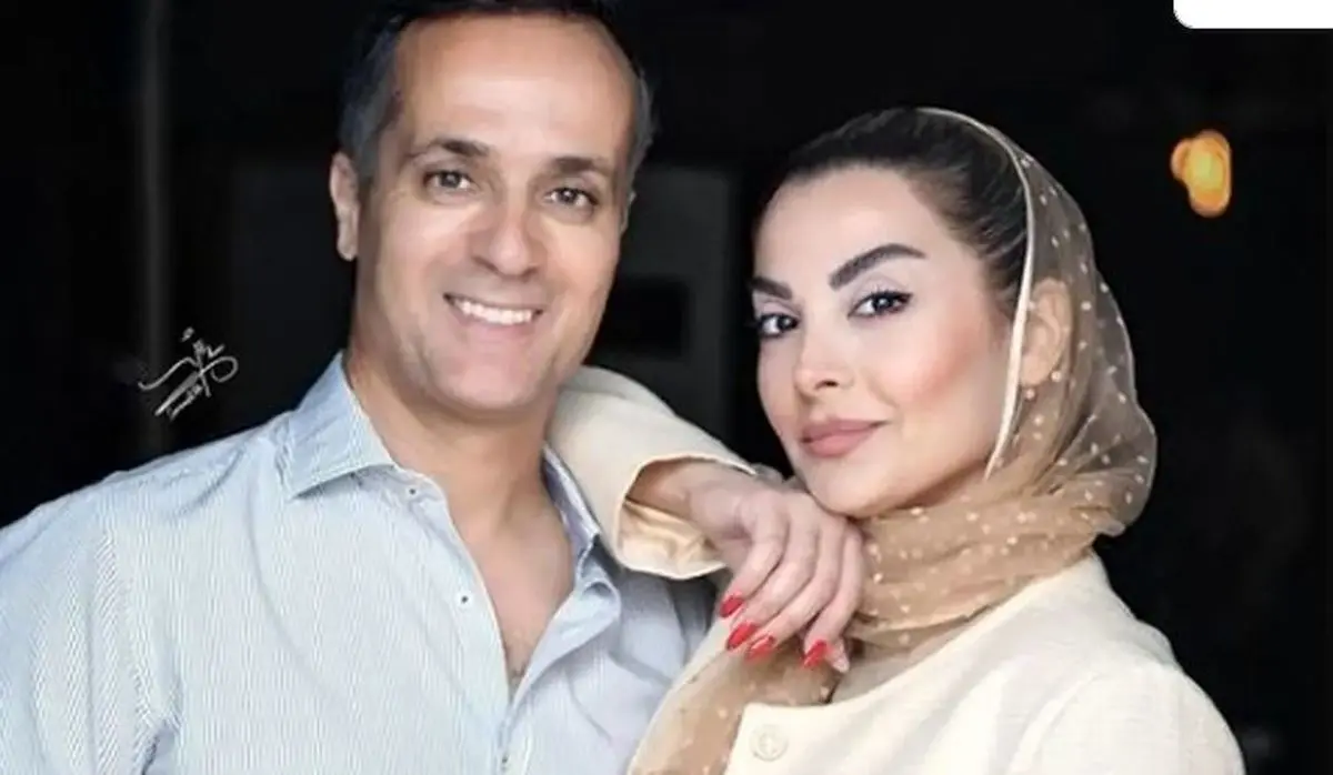 بوسه جنجالی همسر احمد مهرانفر خبرساز شد + عکس - تصویر شاخص