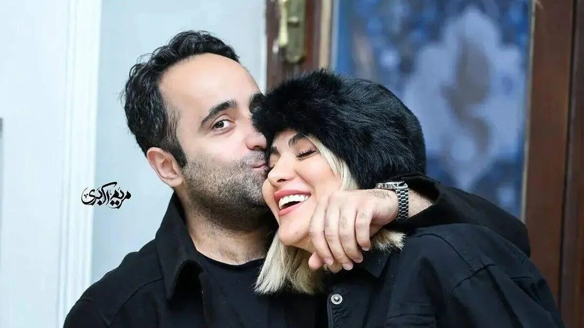 عاشقانه ریحانه رضی و همسر واقعیش خارج سریال؛ چقدر بهم میان